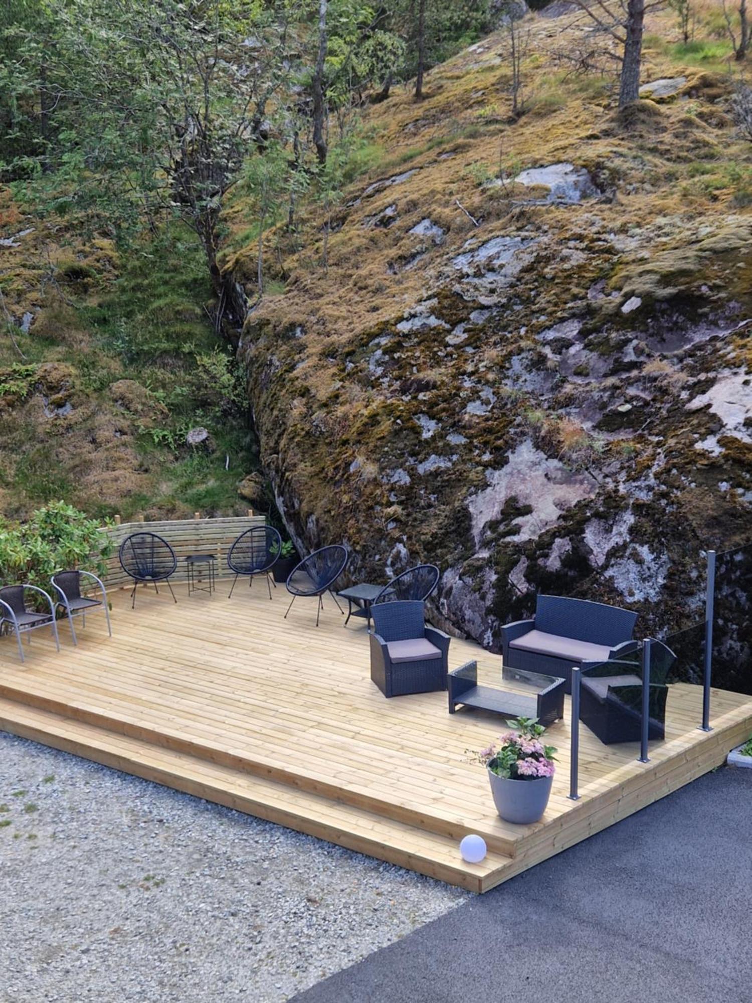 Kvamsdal Pensjonat Eidfjord Exterior foto